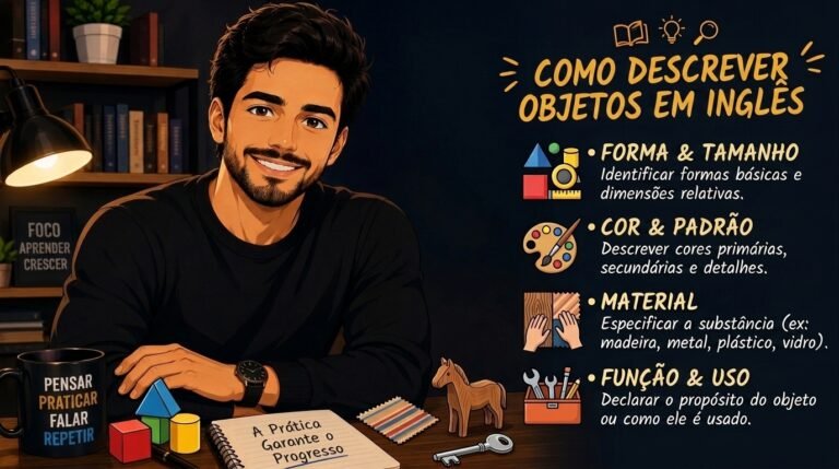 Como Descrever Objetos em Inglês