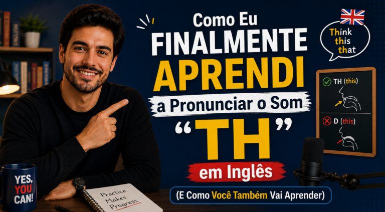 Como Eu Finalmente Aprendi a Pronunciar o Som TH em Inglês (E Como Você Também Vai Aprender)