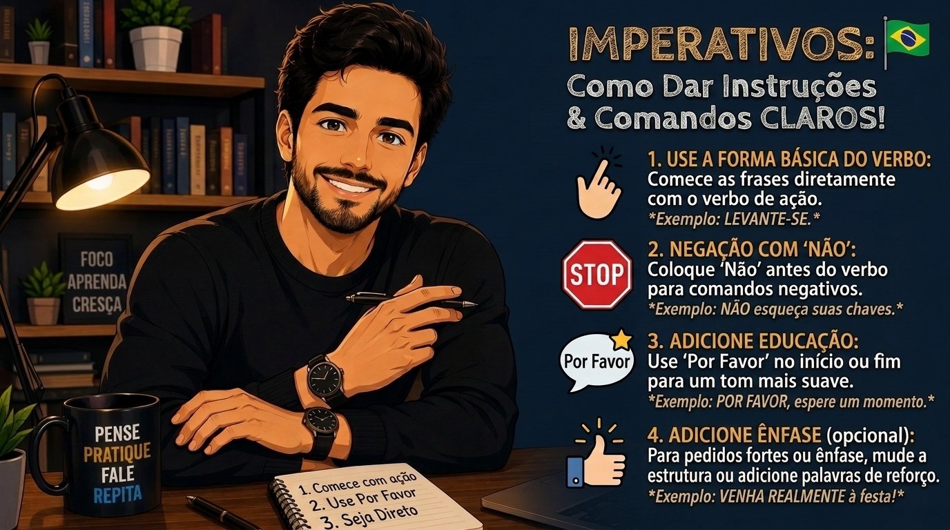 Imperativo em Inglês Como Dar Instruções e Comandos
