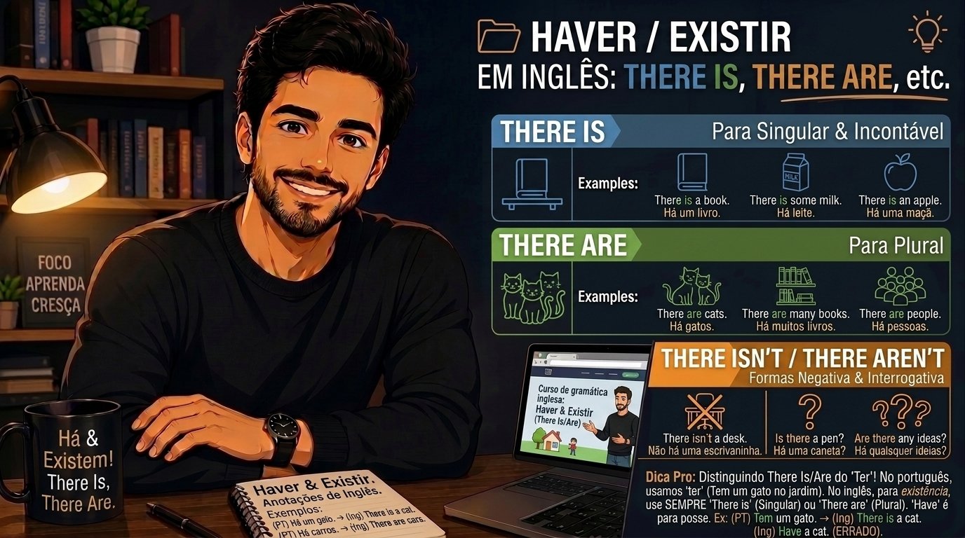 There Is e There Are em Inglês Como Dizer Tem e Existe