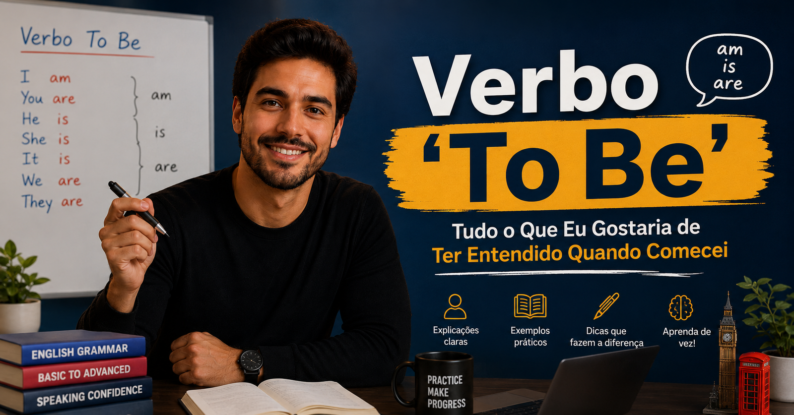 Verbo To Be — Tudo o Que Eu Gostaria de Ter Entendido Quando Comecei