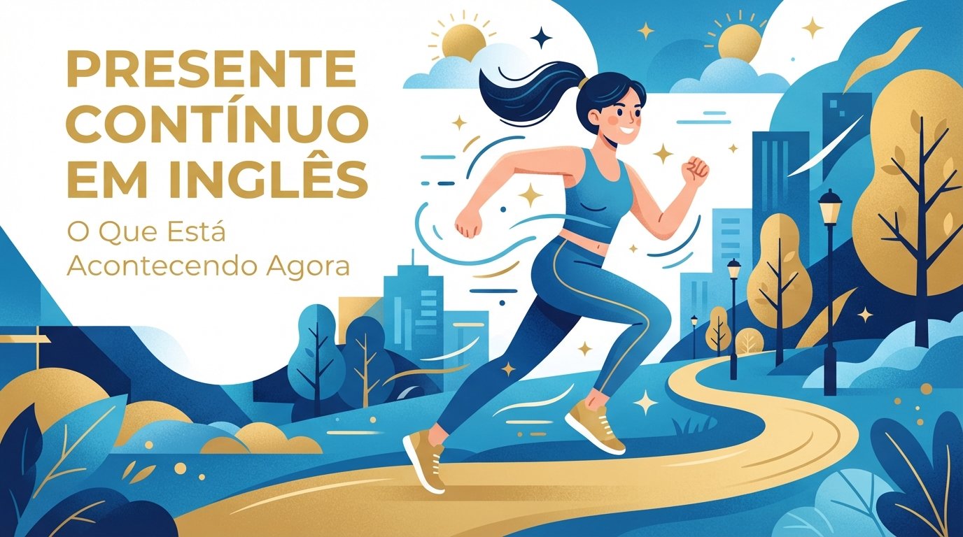 Presente Contínuo em Inglês